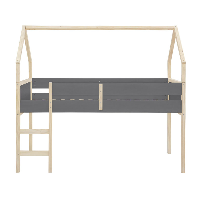 Southsea European Single (90 X 200 Cm) Loft Bed House Beds with Trundle Included