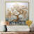 Gold Floater Framed