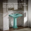 Memoirs Stately 30-3/4 In. Rectangular Pedestal Bathroom Sink-90698477