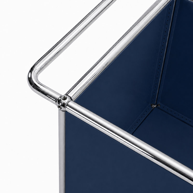 Armoires de bureau modulaires en métal avec tablettes réglables, Blue