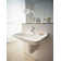 Starck 3 Ceramic 19.75" Wall Mount Bathroom Sink with Overflow