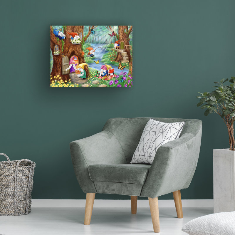 Art sur toile, ginomes bolognaises, H 18 po x l 24 po
