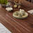 Rectangular solid wood dining table-106686623