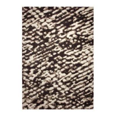 Madison Flatweave Brown Rug