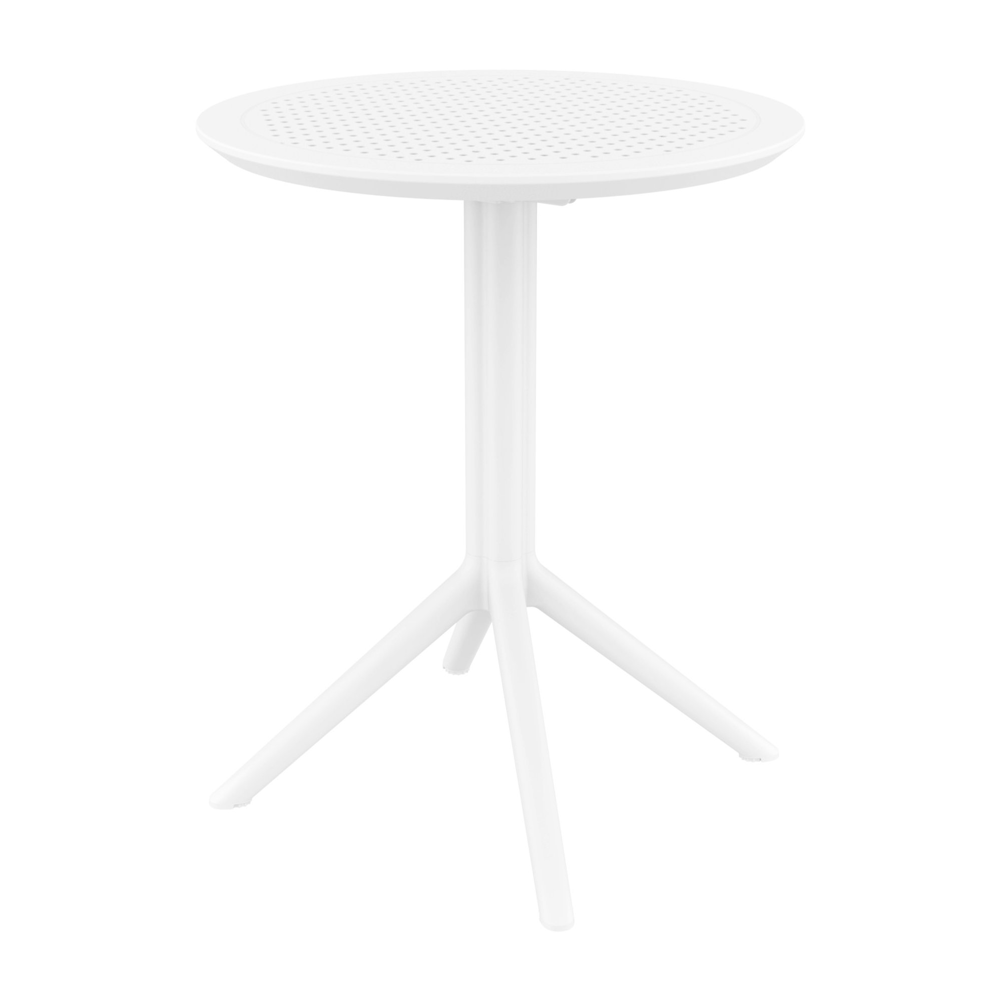 Farrah Round 2 - Person 24" Long Bistro Set, White