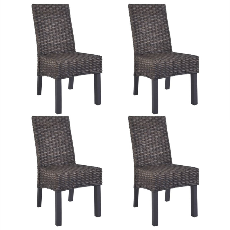 Hemsworth Dining Chair, Brown with Grey Wash Finish