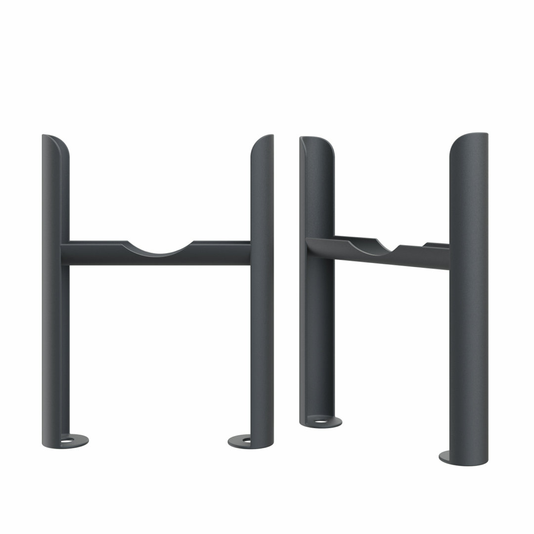 Floor Mounting legs for Traditional 4 Column Cast Iron Radiator Support Feet