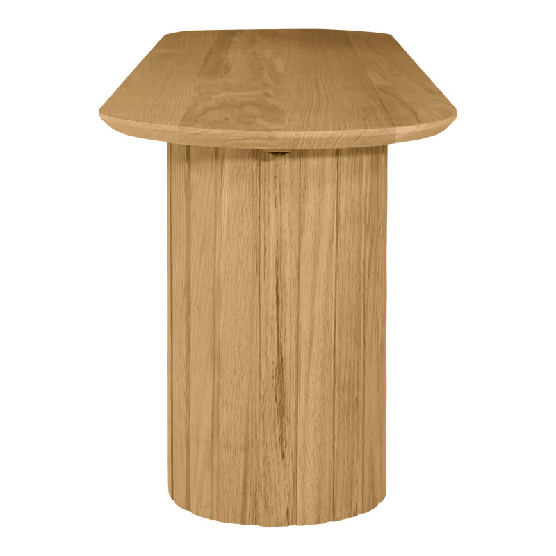 Povera Solid Wood Bench, Natural