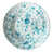 Turquoise / blanc sélectionné