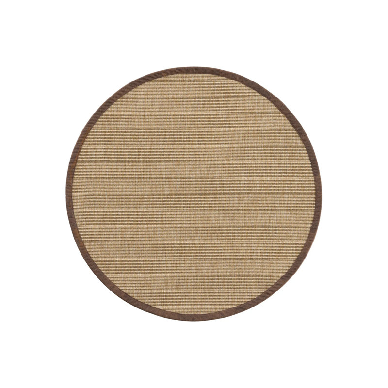 Tapis tapara rond en sisal Tapara, Rond 9 pi 11 po