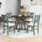 Checkers 4 - Person Dining Set,Round Table Top,dining table set,dining room set-1016578794-1016578791
