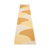 Rug HILL Ochre/Pale Yellow/Cream 2.25 x 8.75 ft