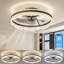 Ventilateur de plafond avec lumière encastrée Quiet-2074319806