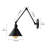 Clarendale Iron Swing Arm Sconce