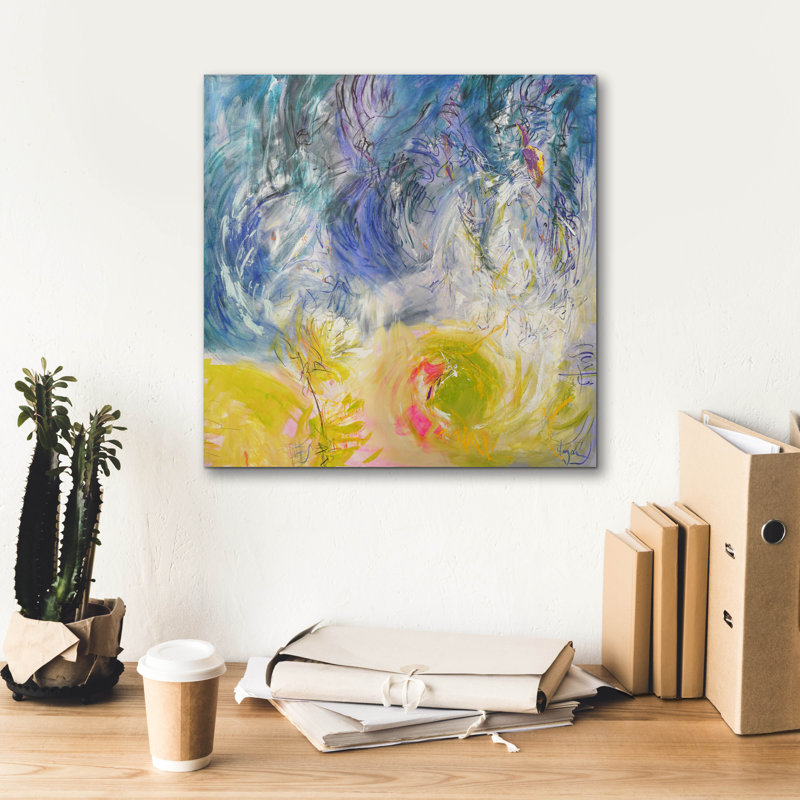  Art mural sur toile 18 po x 18 po «Joint Light We Night» par Dorothy Fagan