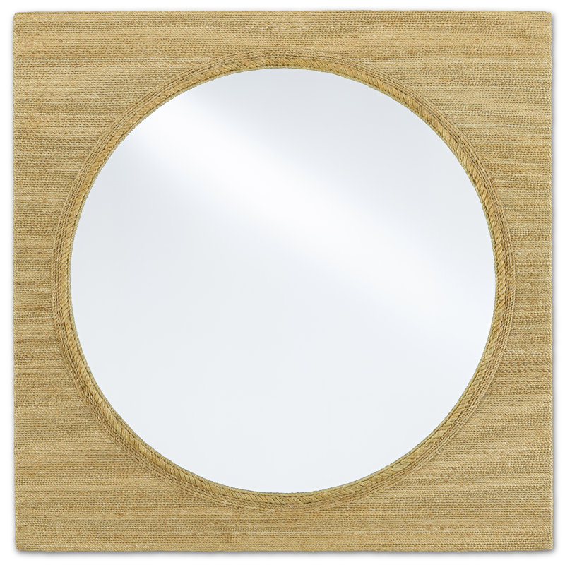 Tisbury Rope Flat Wall Mirror