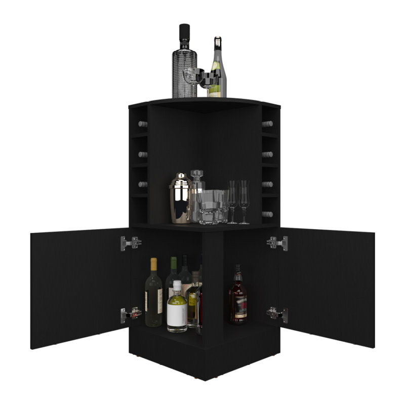 Bar Hobart, salon, noir
