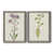 Toile avec cadre gris