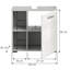 Anaviah 60cm W x 56cm H x 32cm D Under Sink Cabinet