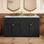 Meuble-lavabo moderne en bois massif