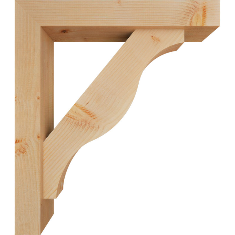 Support Funston Block avec support décalé, 32 x 28, Sapin Douglas de l 5 1/2 po (lisse)