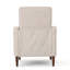 Fauteuil inclinable manuel capitonné à boutons-1752336899