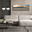 «Mort Valley - Badwater Basin Gold Sunset» par Epic Portfolio, art mural sur toile, 60 po x 20 po