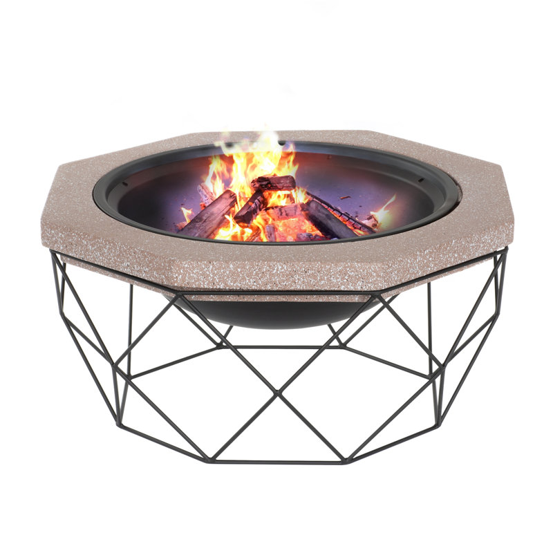 Tambellini Round Cast Iron Smokeless Fire Pit