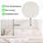 3D Upholstered Twin Platform Bed In White - Breathable Headboard Material Contemporary Bedroom Decor Color Reinforced Center Rails Elegant Addition-145639657