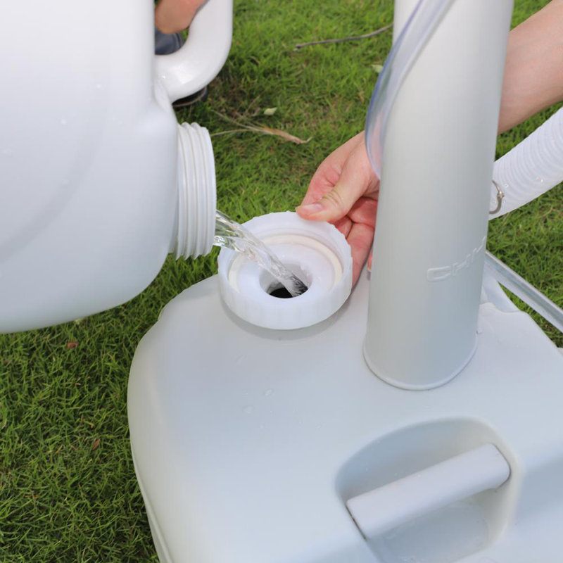 20.08'' L x 13.19'' W Portable Handwash Station with Faucet