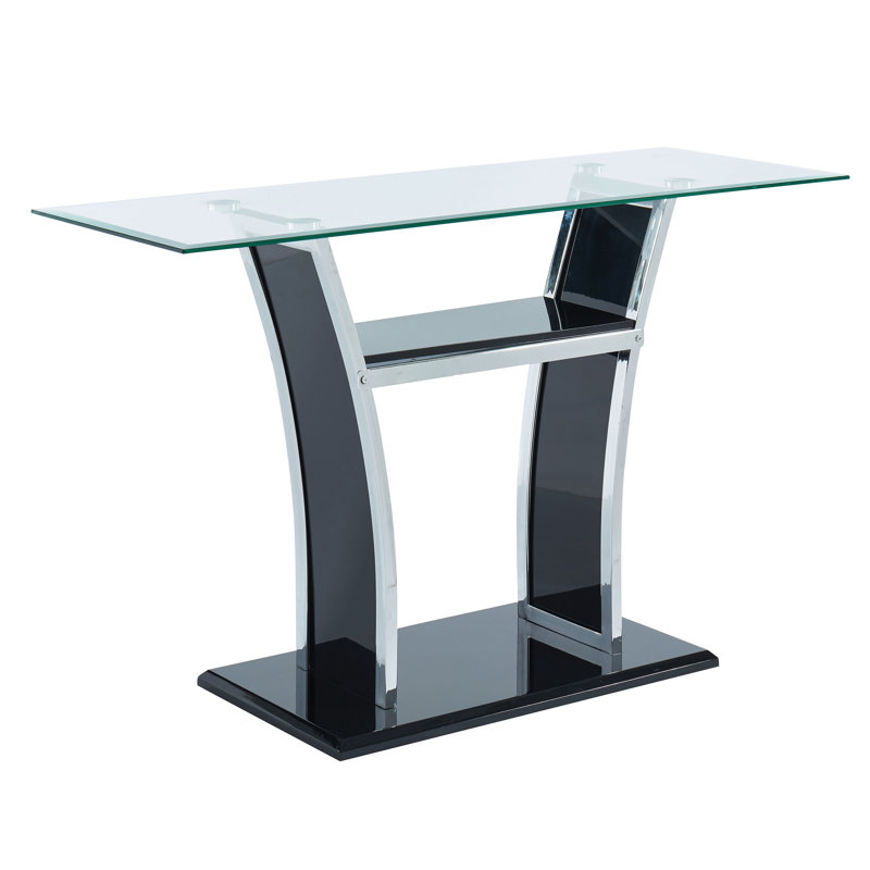 Console Crittendon, Noir lustré