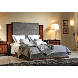 King Upholstered Platform Bed