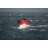 Boat In Stormy Sea by Mikeuk - Wrapped Canvas Print