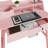 Ginelie Solid Wood Base Writing Desk-546634267