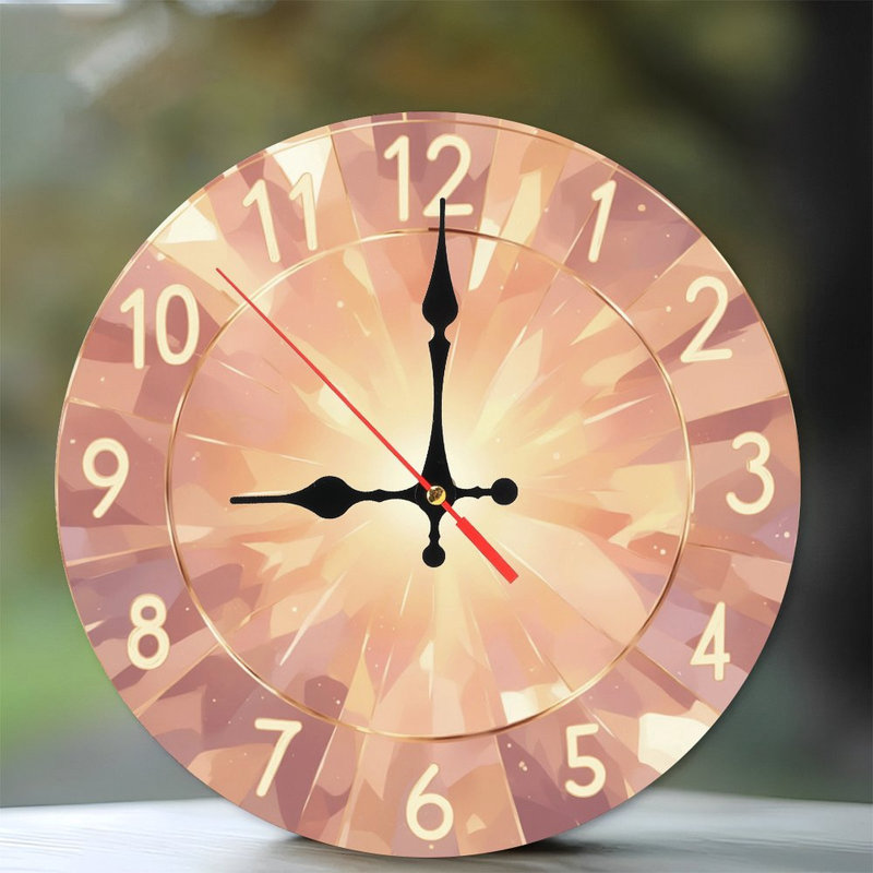 Horloge cristal