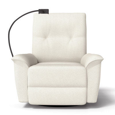 270° Power Swivel Rocker Recliner Chair W/ Phone Holder