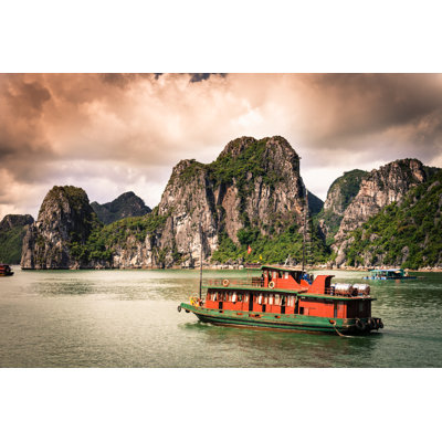 Halong Bay Cruise by Fototrav - Wrapped Canvas Print