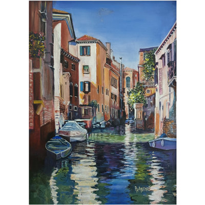 View Of Venice | Acrylic On Canvas | By Prabhas Parappur