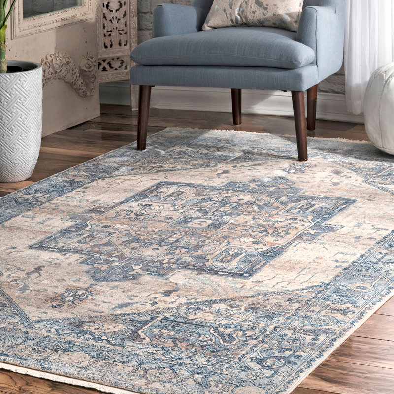 Alieda Oriental Indoor Rug, Rectangle 4' x 6'