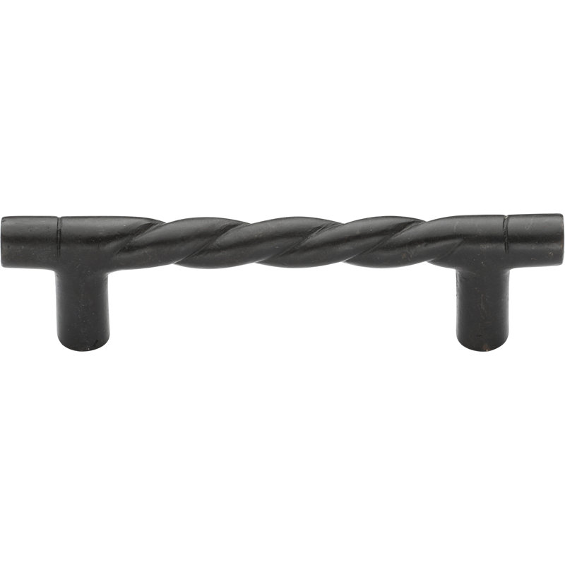 Rope Kitchen Cabinet Pull, 7", Dark Bronze