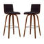 Vienna Mid-century Modern Swivel Counter or Bar Height Bar Stool in Faux Leather and Wood-1354630218-1354630209-1354630215
