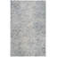 Tapis bleu / ivoire en laine touffeté à la main Abstract-1704717917