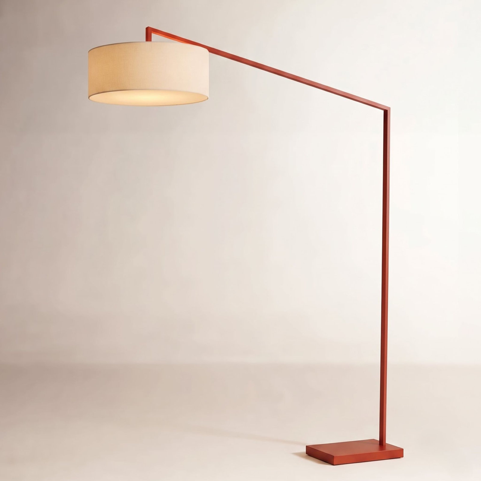 Stretch 75" Linen Floor Lamp, 87''