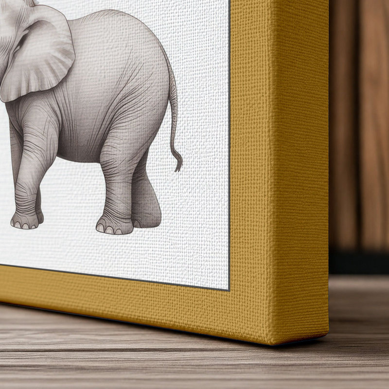 Print, 18x12 - 45.7 x 30.5 cm, Ochre Border