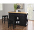 Clemente Kitchen Island Set