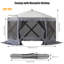 Tente de protection pour abri de jardin avec auvent de camping-101592463-101592464