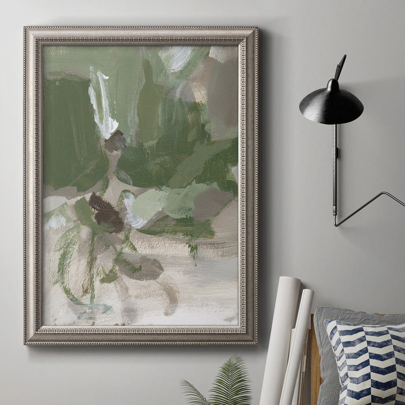 Thé vert II - reproduction d'art sur toile, H 20 po x l 16 po x P 2,5 po