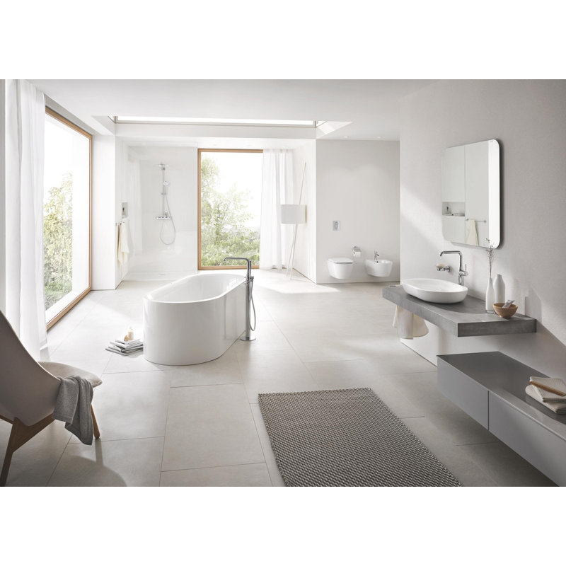 GROHE Essence Basin Tap, Adjustable Swivel Range, GROHE EcoJoy, GROHE AquaGuide