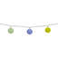 LED Globe Patio Light Set - 7.5' White Wire - 10ct