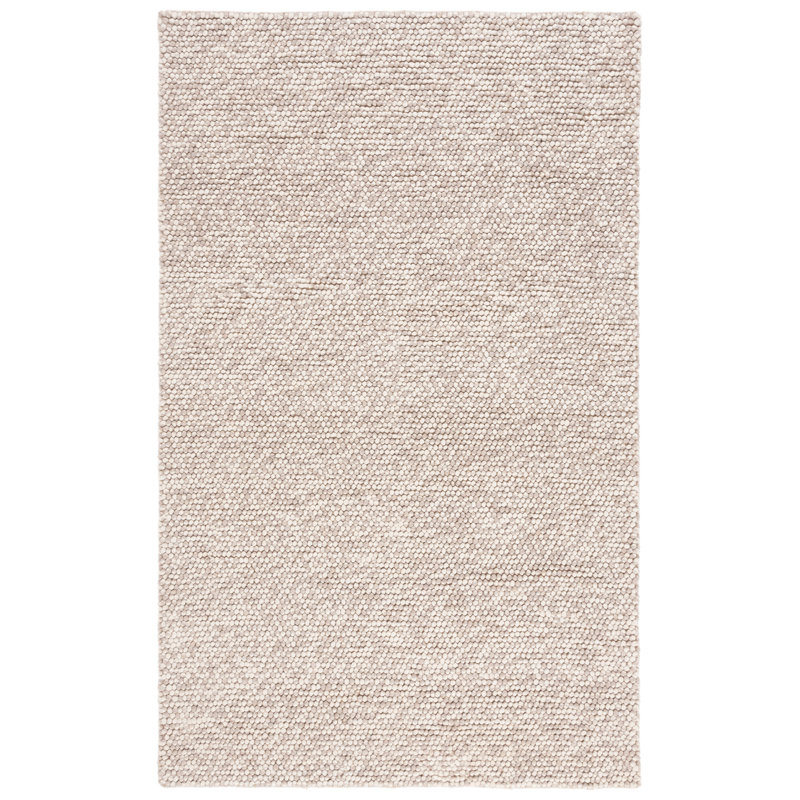 Natura Solid Color Area Rug In Beige, Rectangle 183 x 274 cm
